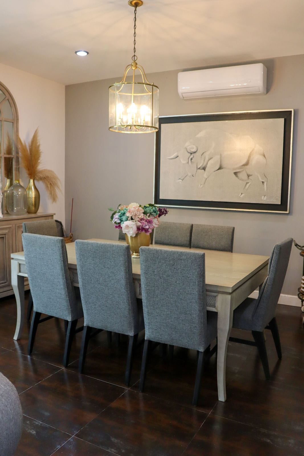Comedor amplio en casa en venta en Lomas de Mazatlán