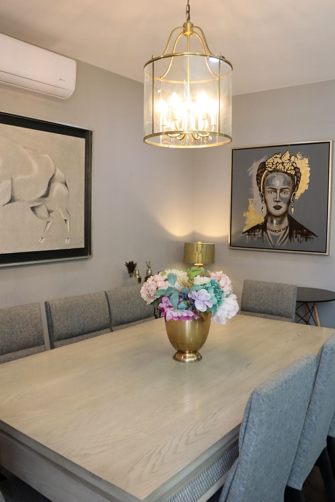Antecomedor decorado en casa en venta en Lomas de Mazatlán