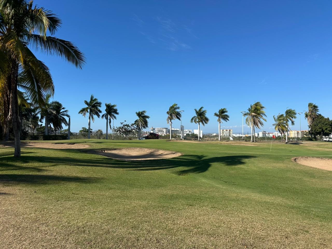 Green del campo de golf del Fraccionamiento El Cid Mazatlán